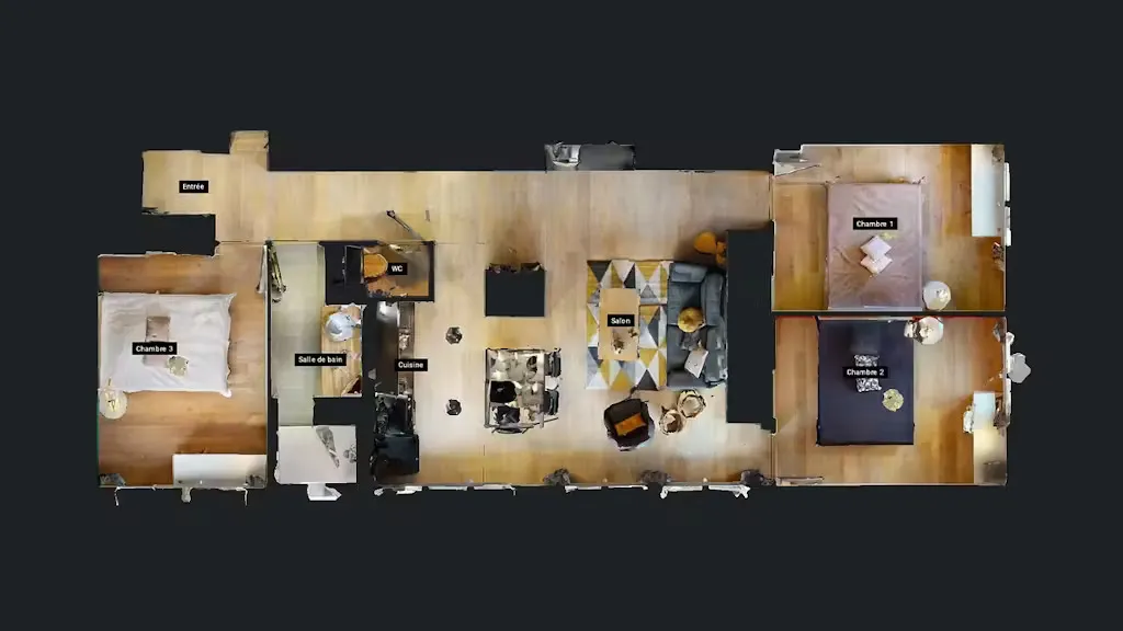 Plan - Appartement Meublé à Saint-Martin-d’Hères