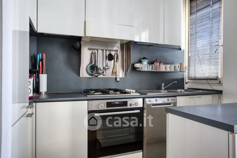 Cuisine - Trilocale with Balcony near Piazza Firenze, Milan