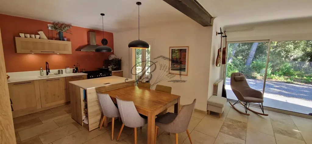 Cuisine - Villa avec Piscine dans le Luberon à Lourmarin