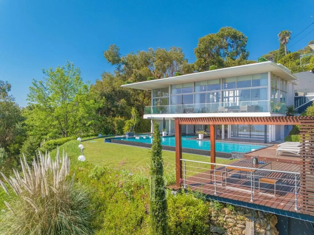 Piscine - Villa Moderne Vue Panoramique à Super Cannes