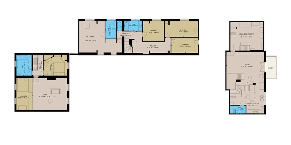 Planimetria - Complex with Pool in Opprebais