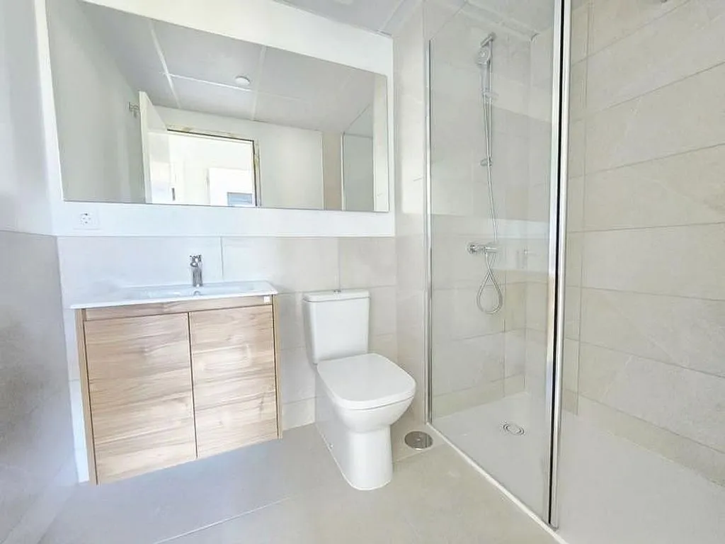 Salles de bain - Apartment with Pool in Mijas, Hipódromo