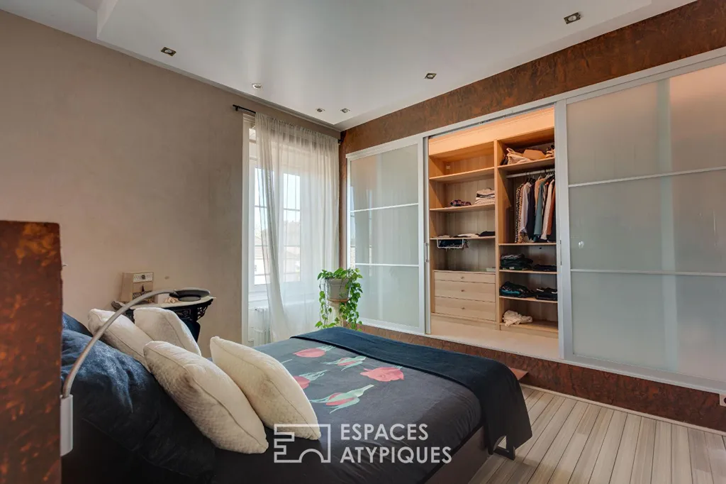 Chambres - Maison Bourgeoise Rénovée avec Piscine à Gray