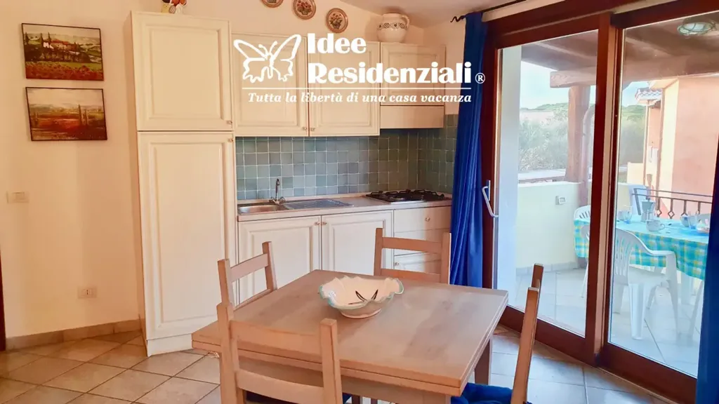 Sala da pranzo - Trilocale with Sea View in Palau