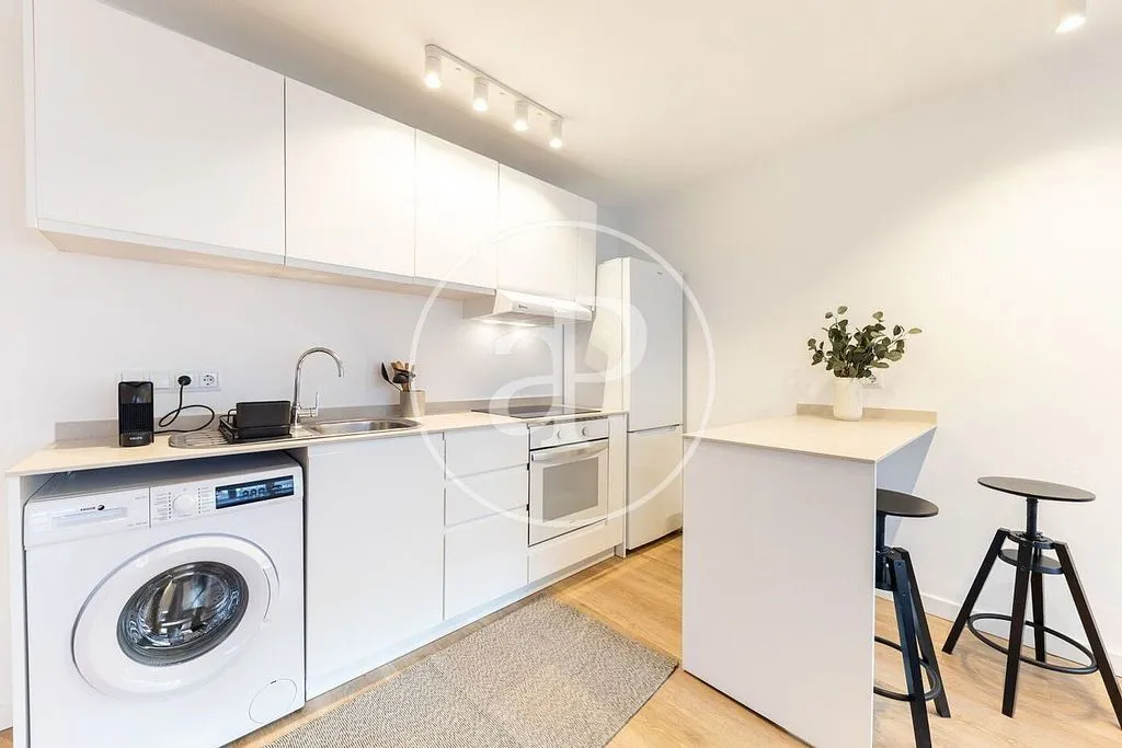 Cuisine - Apartment with Balcony in Ponent