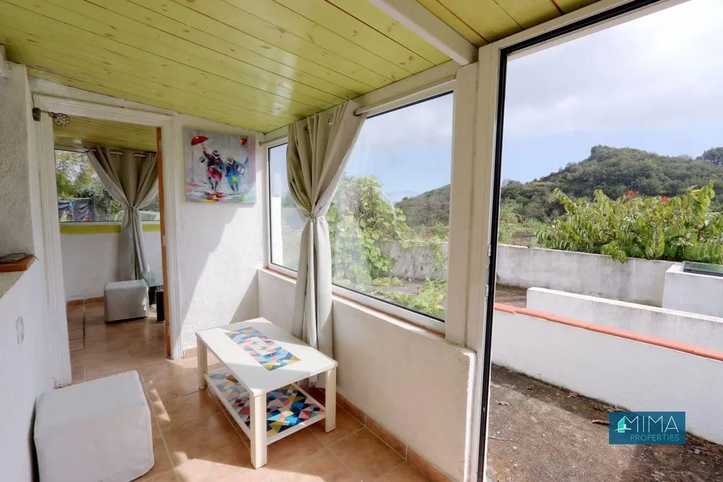 Terrass - Villa with Two Houses in Breña Alta