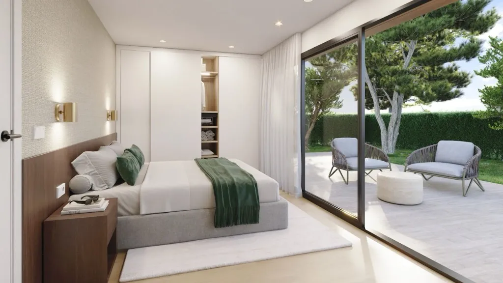 Bedrooms - Residential Complex with Private Pool in La Nucia