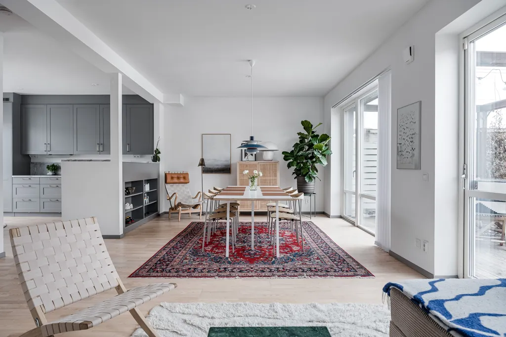 Séjour - Modern Apartment with Terraces in Lindbacken