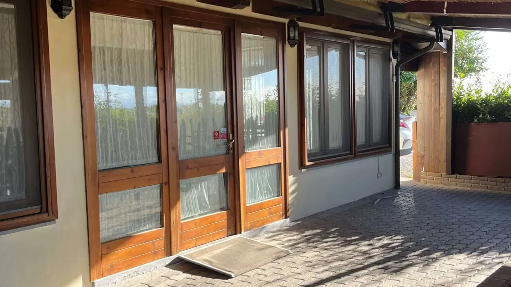 Terrace - House with Restaurant Space in Massa Lombarda