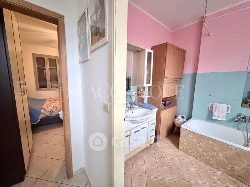 Salles de bain - Terraced House with Balcony in Occhieppo Inferiore