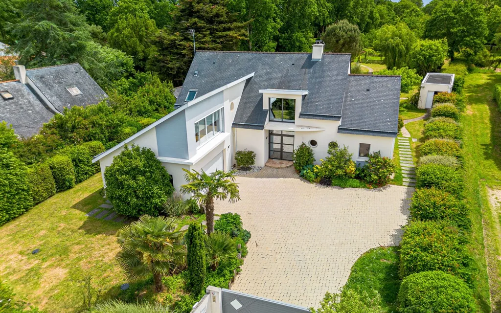 Vista aerea - Architectural Villa with Garden in Pornichet