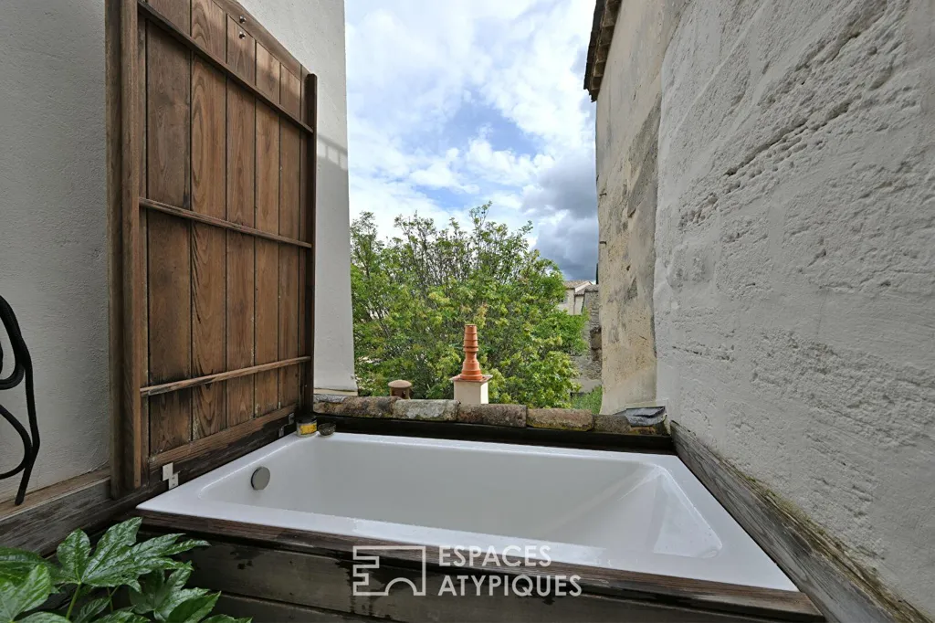 Balcon - Maison de Caractère avec Terrasses au Centre d'Uzès