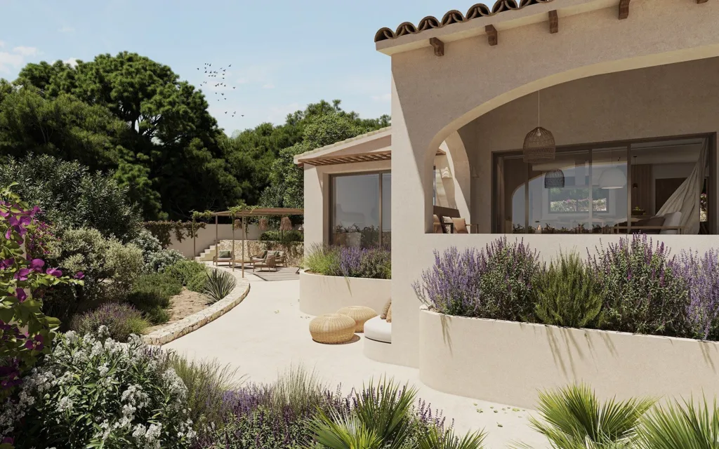 Terrasse - Luxury Villa with Private Pool in Benissa