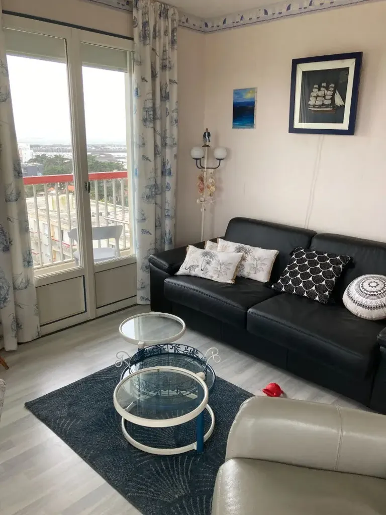 Séjour - Appartement avec Vue sur Mer à Pornichet