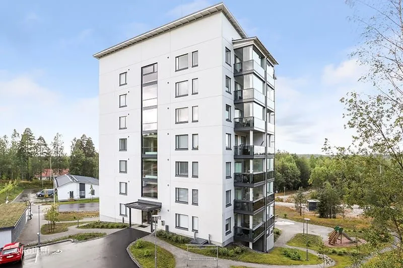Õhuvaade - Duplex with Private Sauna and Balcony in Lahdenpohja