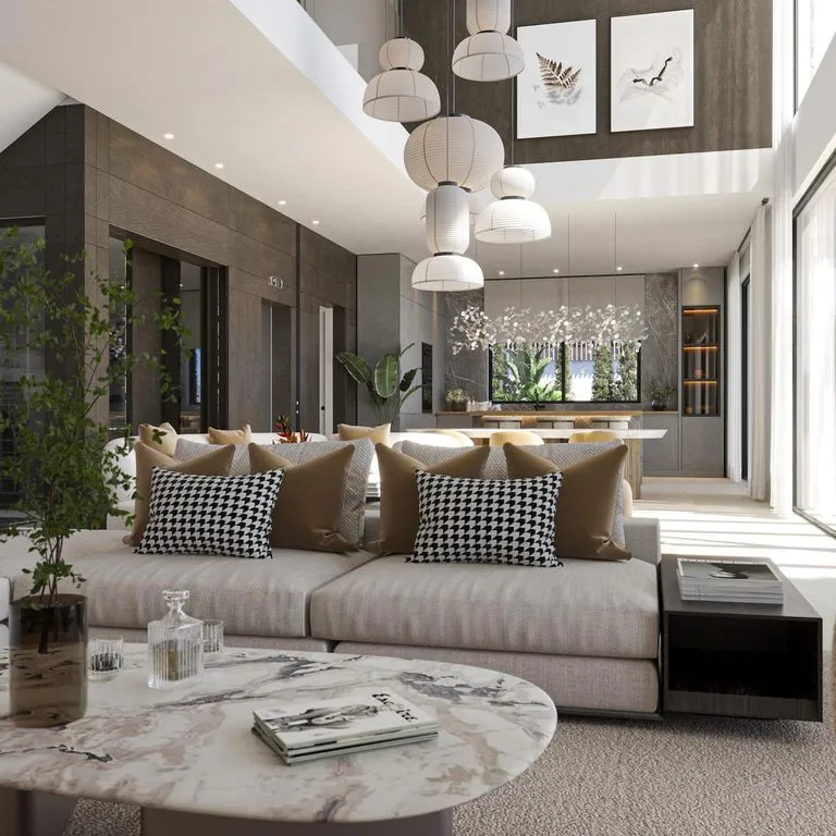 Séjour - Luxury Villa with Sea View in Estepona