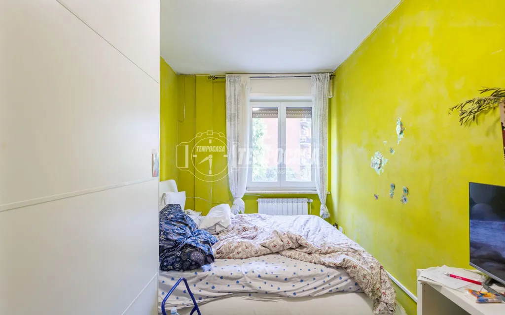 Bedrooms - Partially Refined Apartment with Balcony in Parma