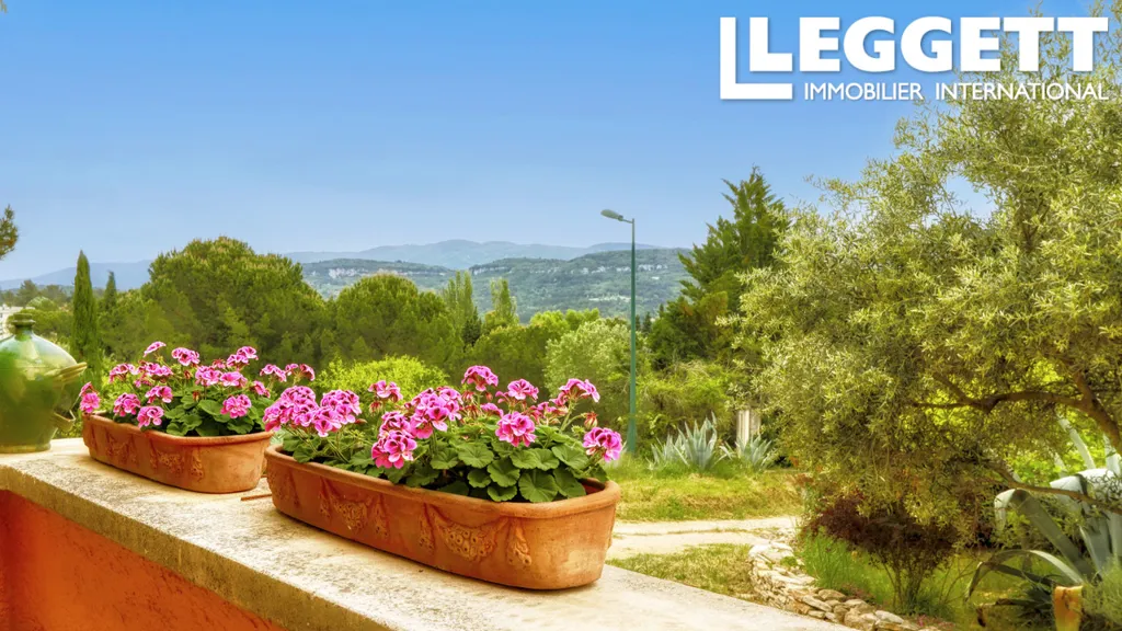 Jardin - Appartement avec Terrasse ensoleillée et Vue sur Luberon à Apt