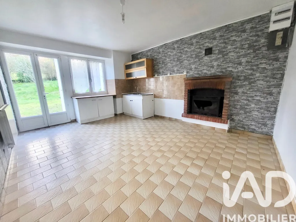 Cucina - Charming Cottage with Garden in La Chapelle-Bouëxic