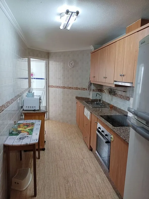 Köök - Apartment with Terrace and Garage in Catral