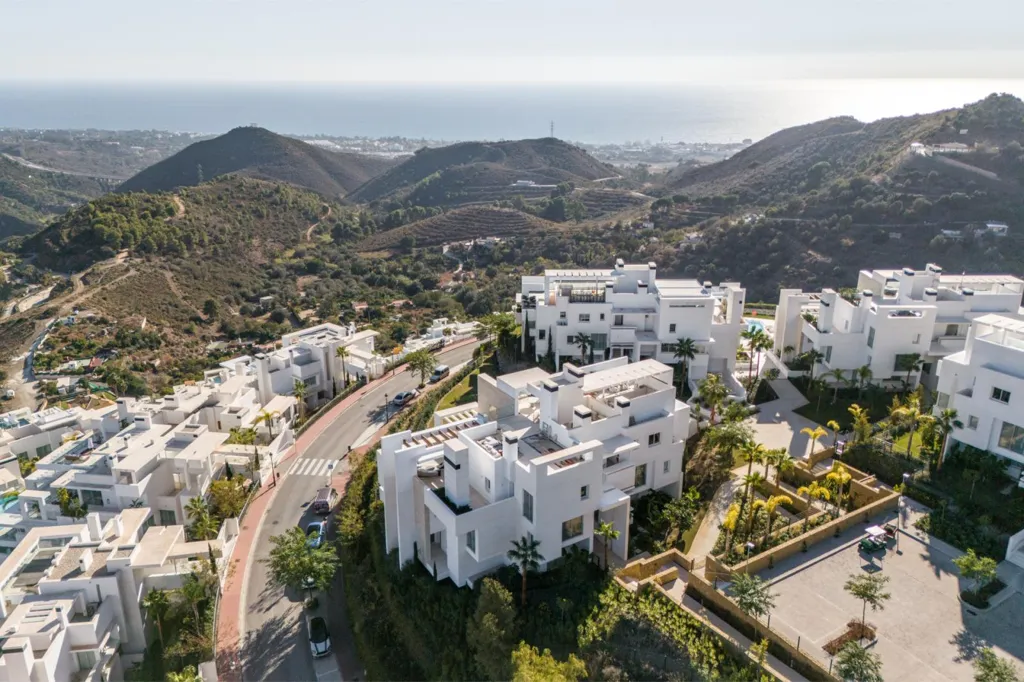 Vista aerea - Luxury Flat with Sea View in Ojén