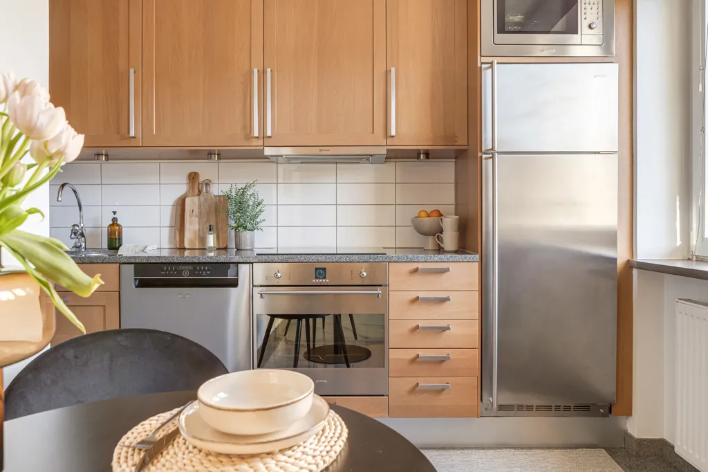 Köök - Renovated Flat with Balcony in Malmö