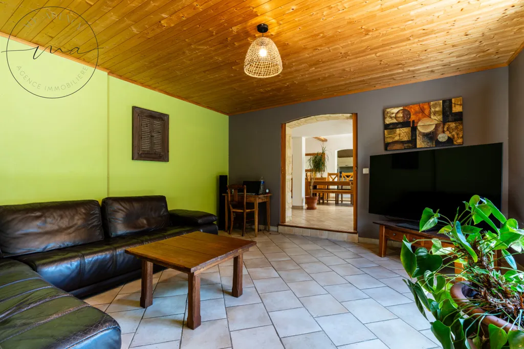 Soggiorno - Provençal Style House with Pool in Lignan-sur-Orb