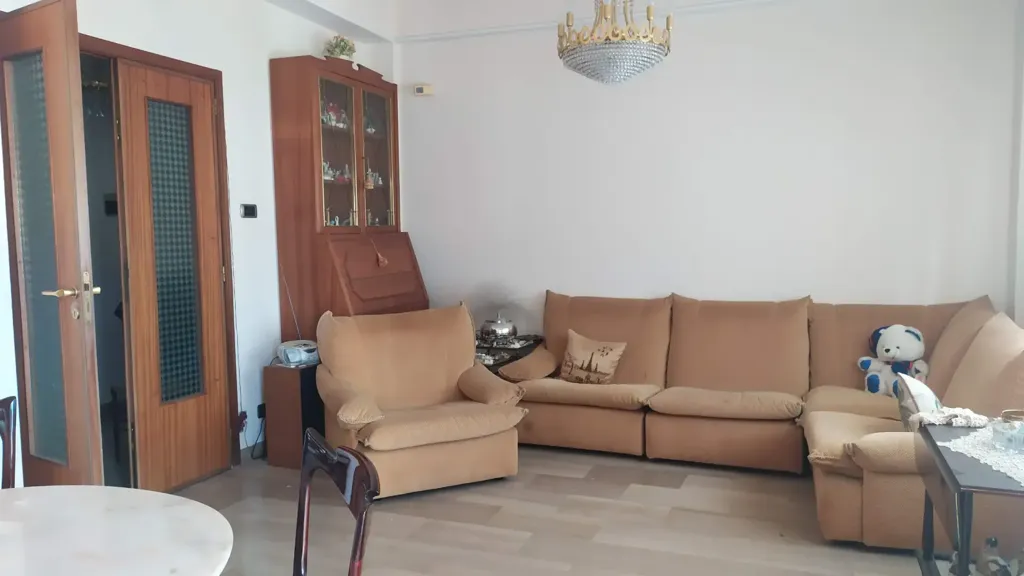 Living Room - Panoramic Penthouse in Messina