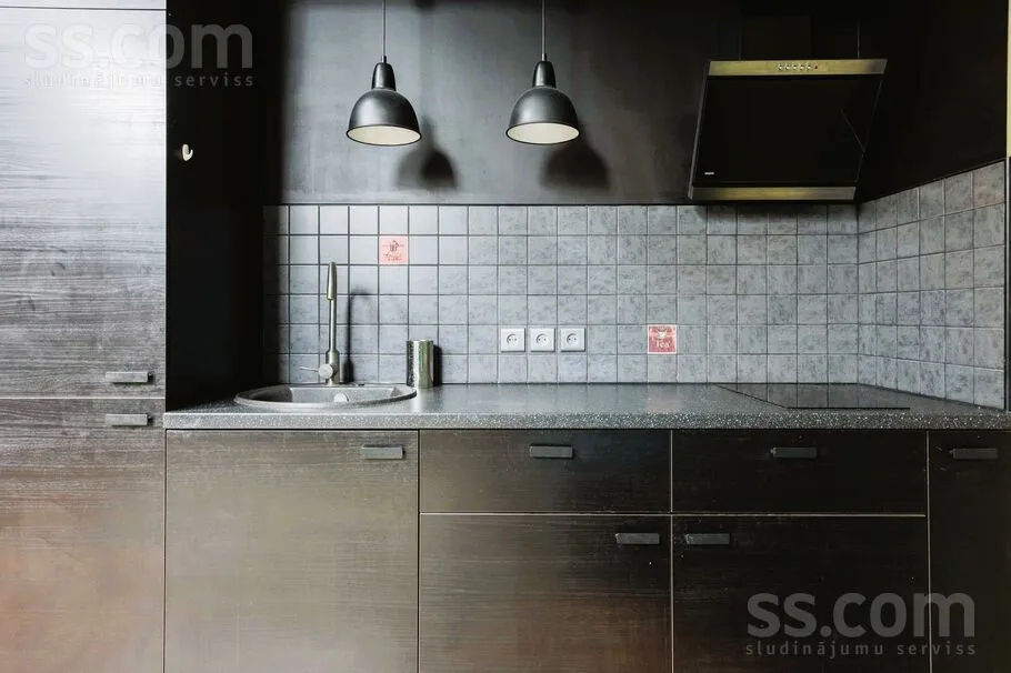 Cucina - Apartment with Private Viewing Tower in Riga Centre