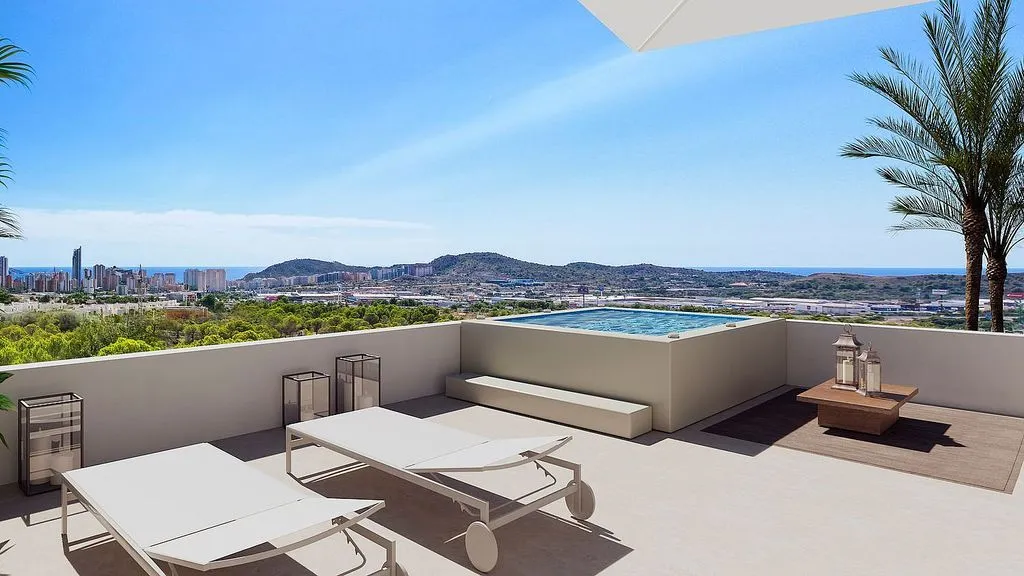 Terrasse - New Flat with Pool in Berlín Street