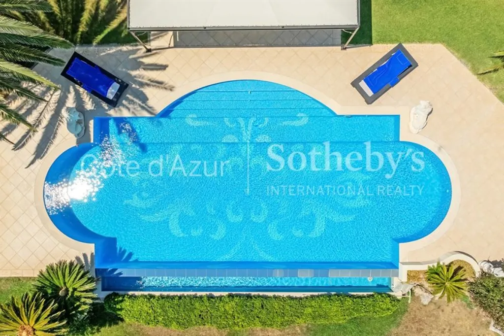Vista aerea - Luxury Villa with Sea View in Grimaud