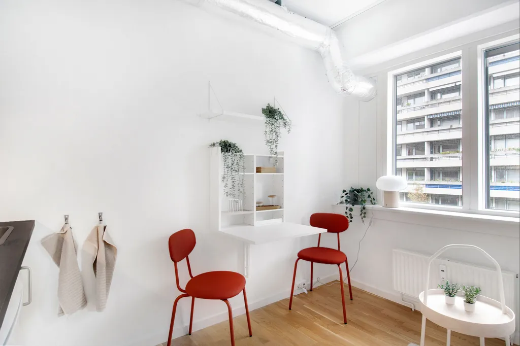 Sala da pranzo - Serviced Apartments with Terrace in Frederiksberg