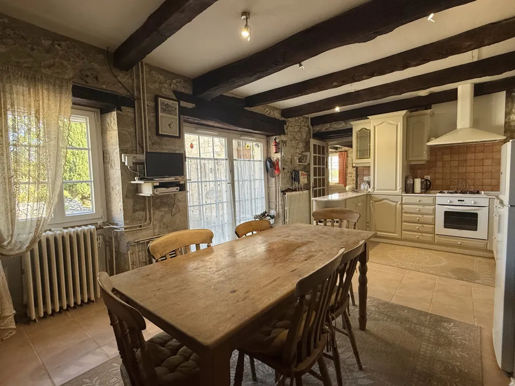 Salle à manger - Maison en Pierre avec Piscine à Montaigu-de-Quercy
