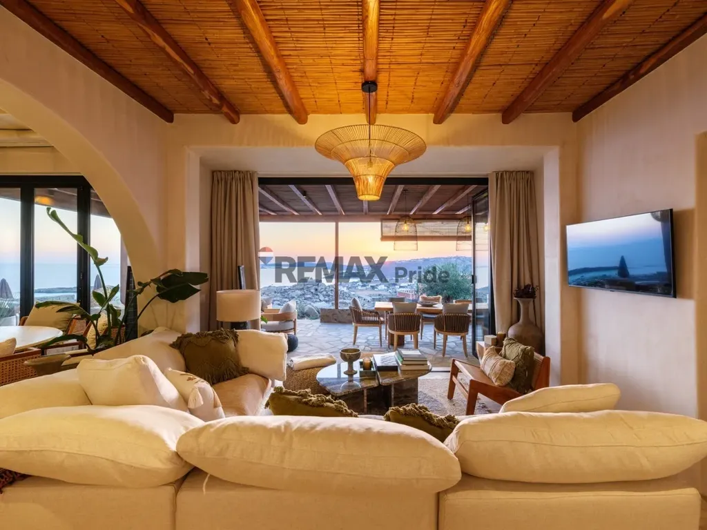 Séjour - New Villa with Sea View in Mykonos