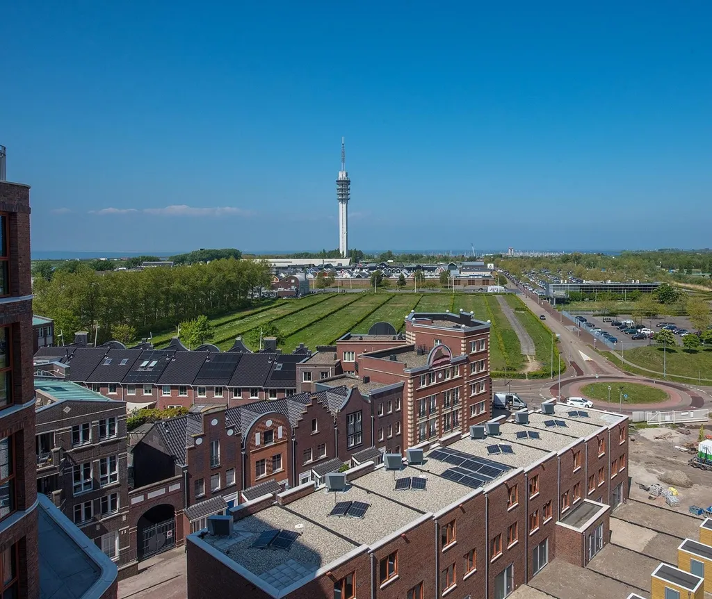 Aerial - Apartment with Harbour View in Lelystad