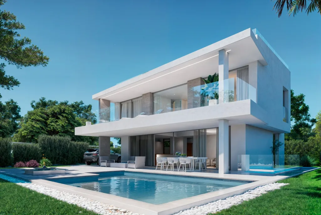 Bassein - Modern Villa with Sea View in Estepona
