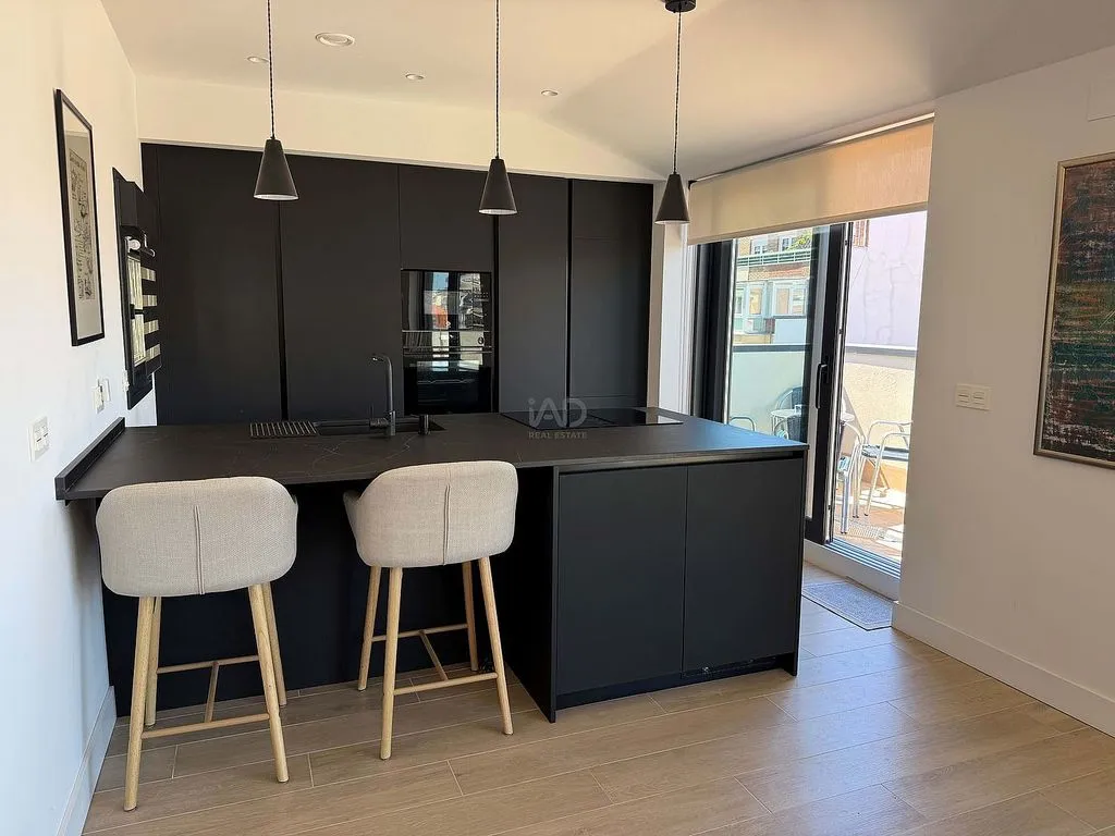 Köök - Luxury Loft with Terrace in León Centre
