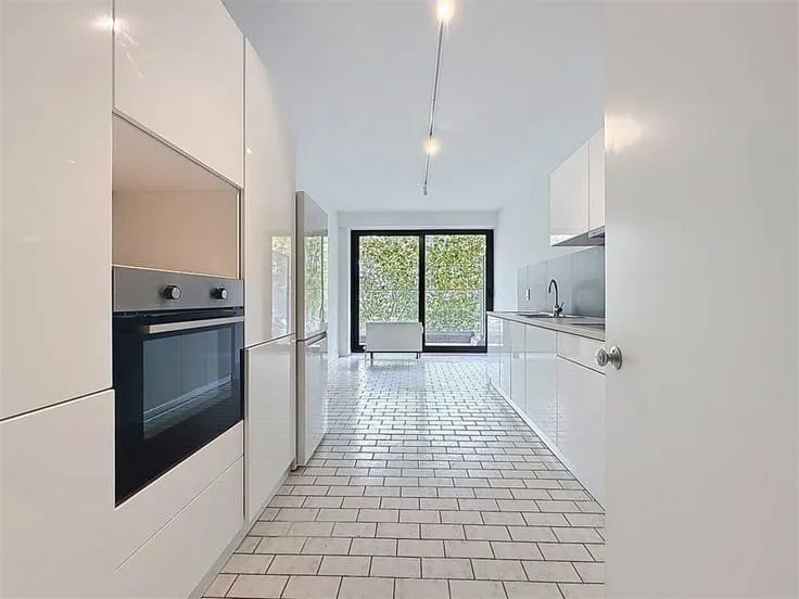 Cuisine - Appartement au Boulevard Bischoffsheim à Bruxelles