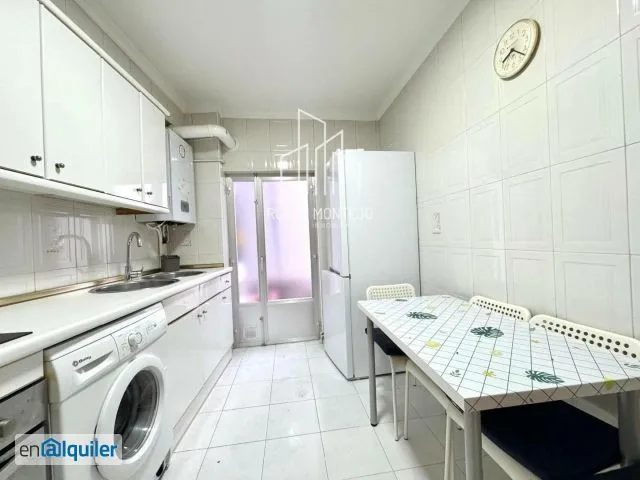 Köök - Student Flat with Terrace near Corte Inglés