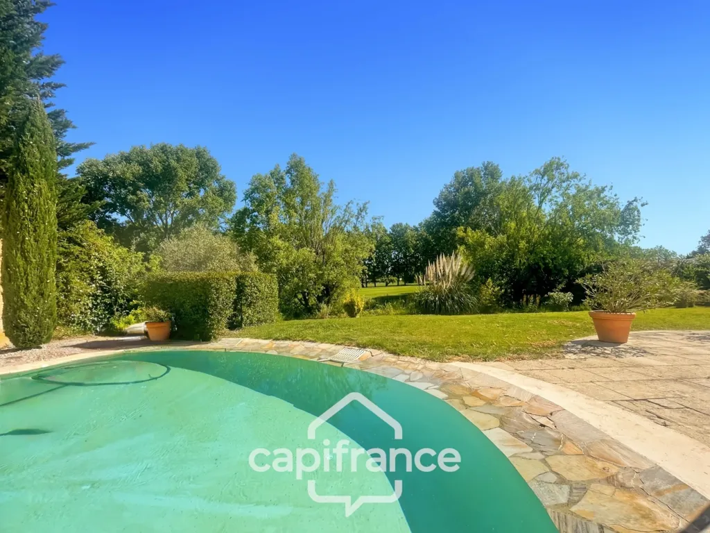 Piscine - Villa avec Vue Golf au Domaine de Pont Royal