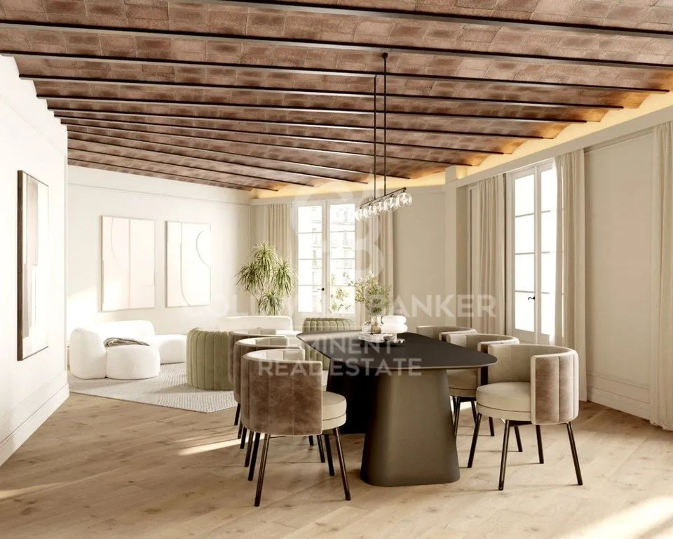 Sala da pranzo - Luxury Flat with Modernist View in Barcelona