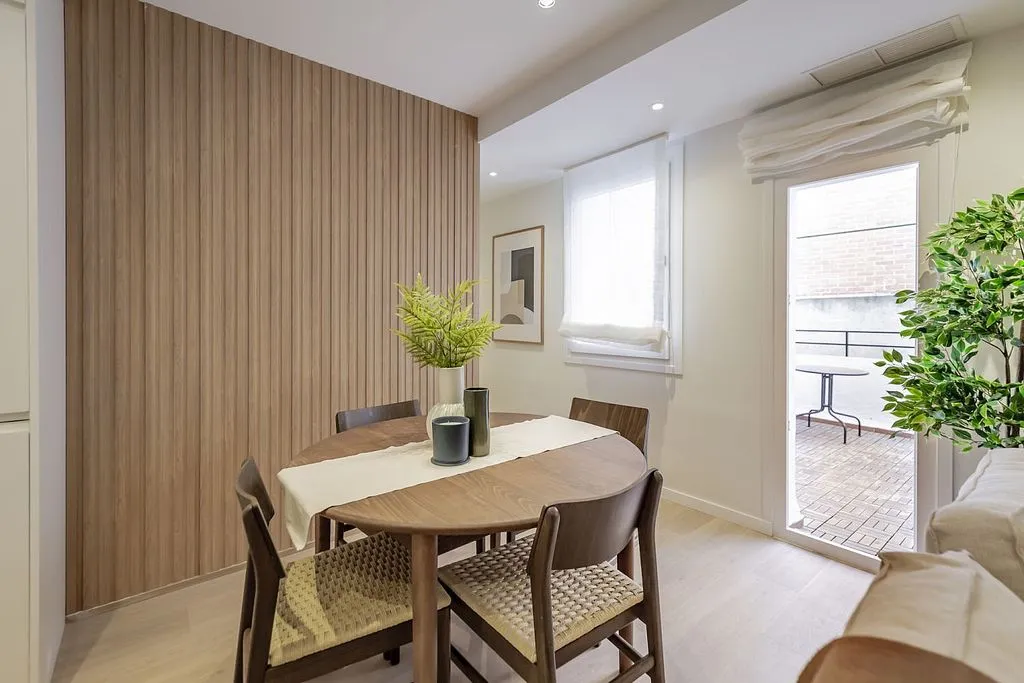 Dining Room - 3-Bedroom Flat with Terrace in Prosperidad