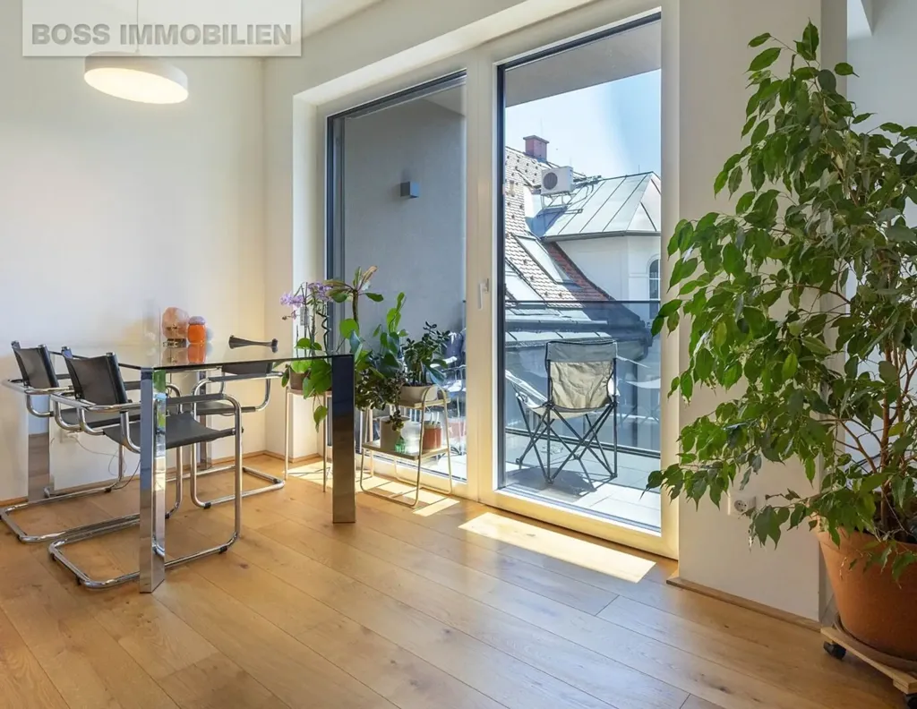 Soggiorno - Modern Apartment with Balcony in Linz