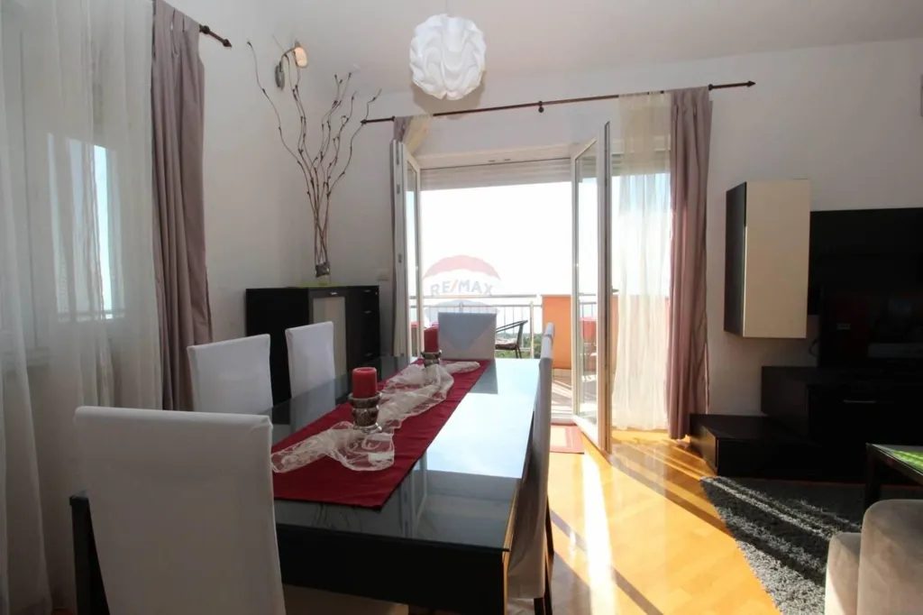 Salle à manger - Two-Storey Apartment with Sea View in Kastav