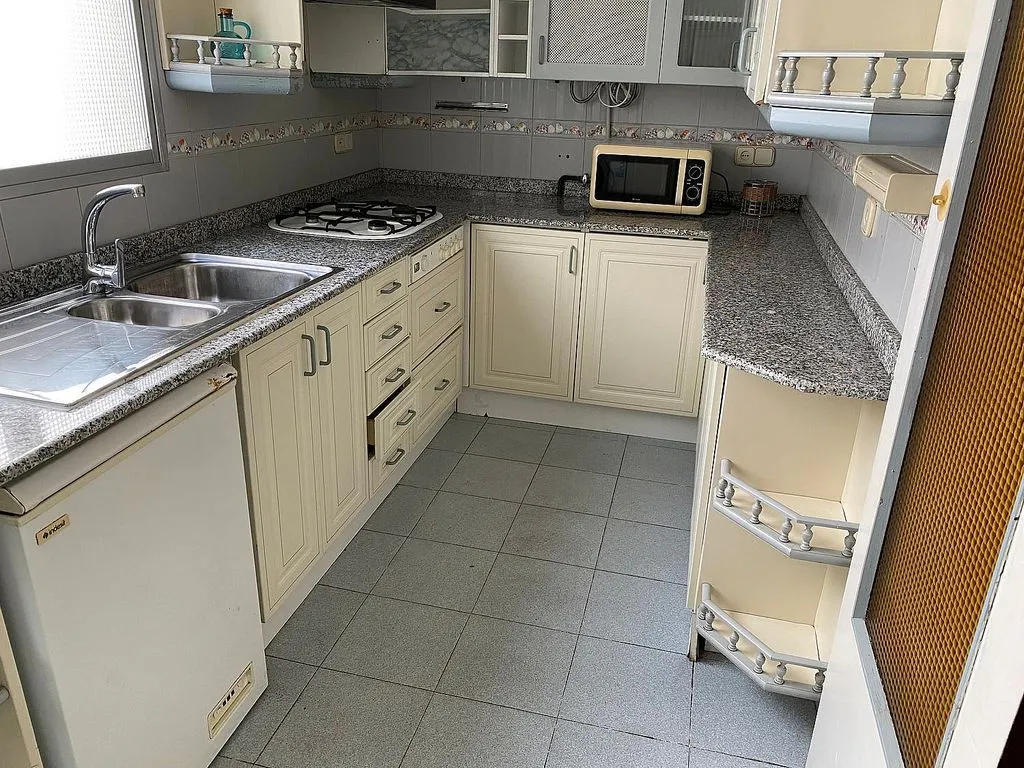 Kitchen - Brightly Lit Flat with Terrace in Dr. Manuel Candela