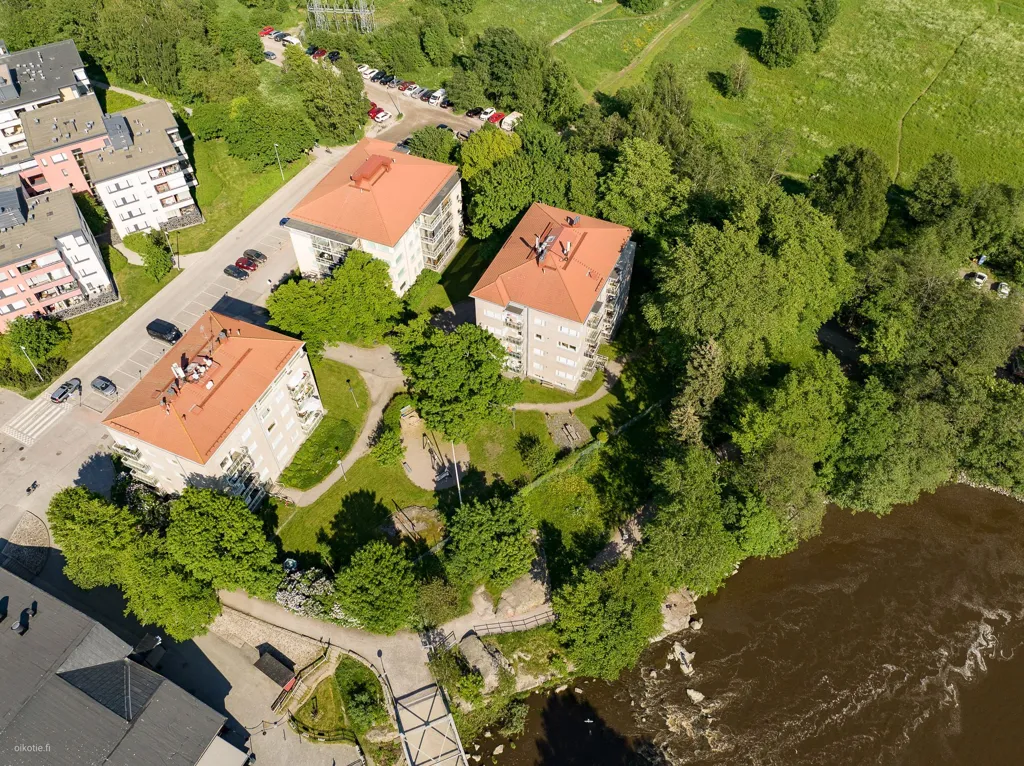 Vista aerea - Apartment with Balcony in Arabianranta, Helsinki