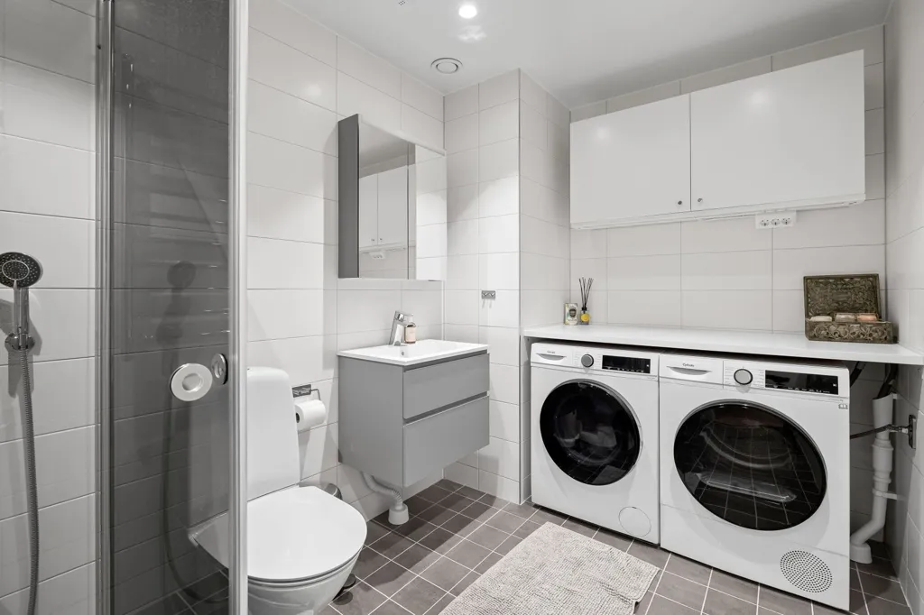 Utility Room - Apartment with Balcony in Täby Park