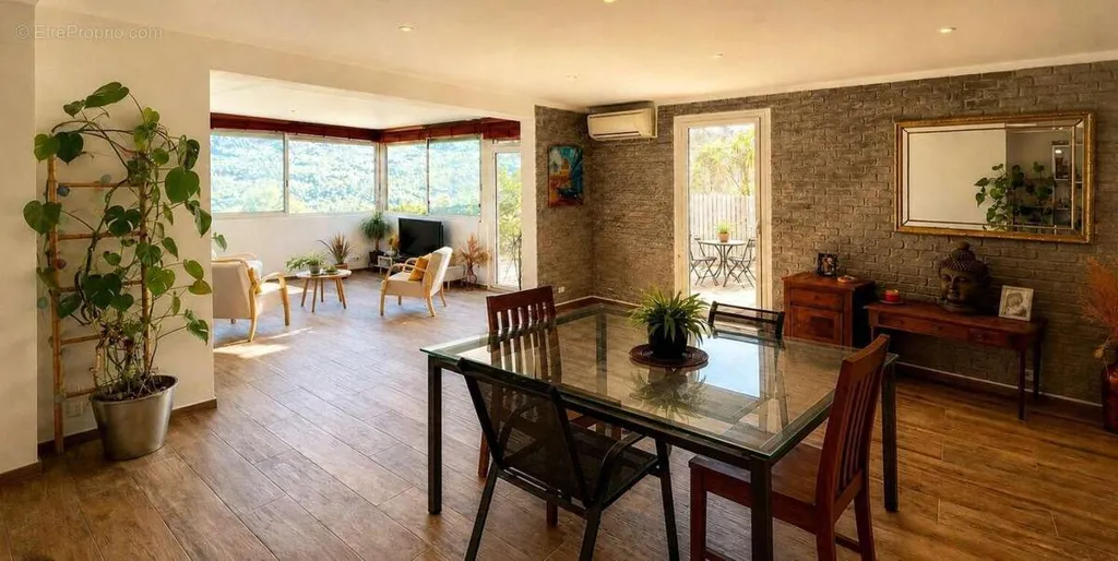 Sala da pranzo - Duplex with Terrace and Pool in Tourrette-Levens