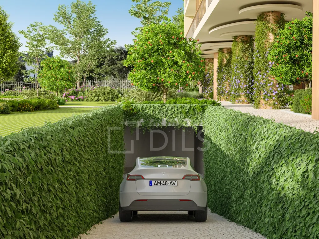Esterno - Luxury 3-Bedroom Flat with Balcony in Carnaxide
