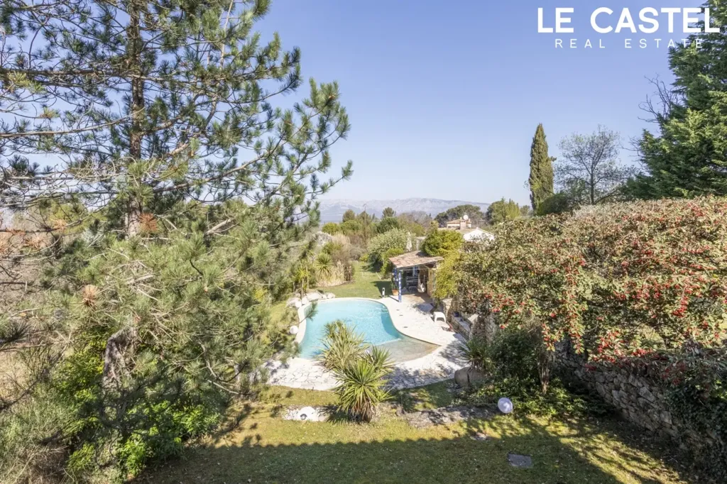 Aed - Charming House with Pool and Panoramic View in Trets